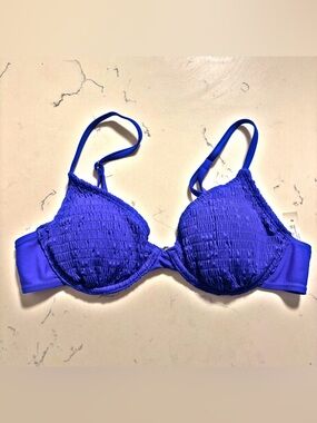 Royal Blue Bikini Top